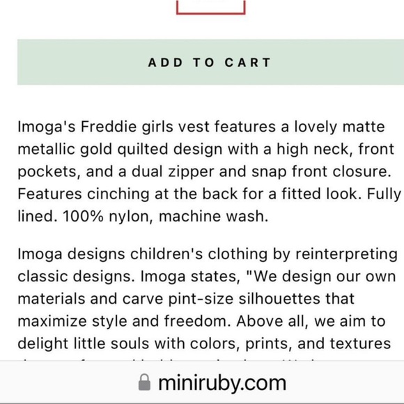 Girls Designer Warm Vest - Size 10 - Picture 8 of 9